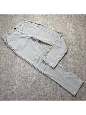 Legends Aviation Pants Men 31 x 29 Gray Performance Tapered Chino LGDB052
